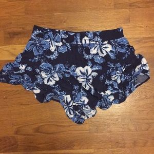 💙 Aeropostale Flowy Blue Shorts | Size: M